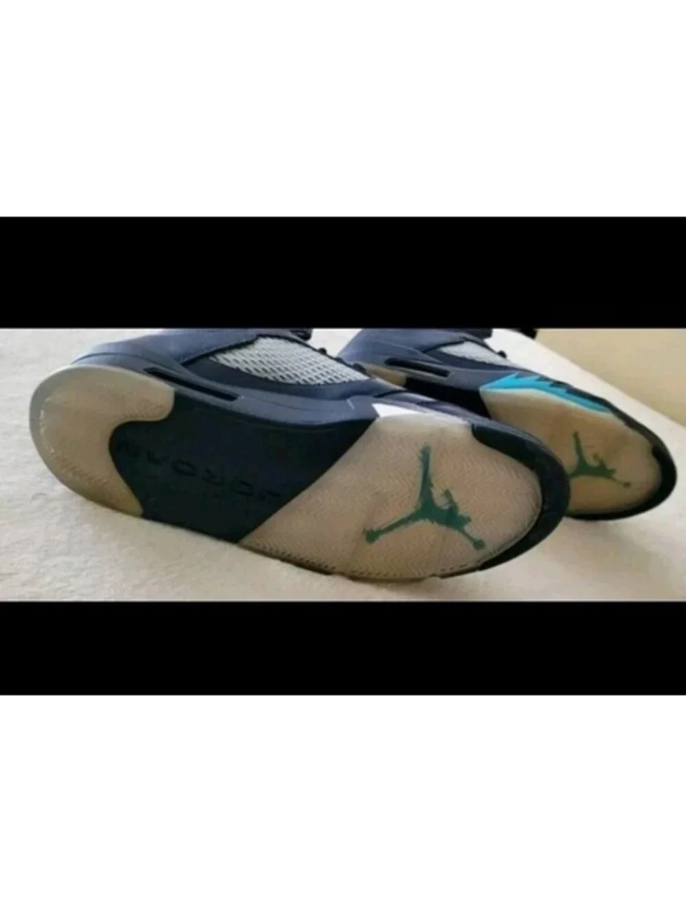Nike Air Jordan Retro 5 V Pre-Grape Size 10.5 Midnight Navy Blue  DS 2015